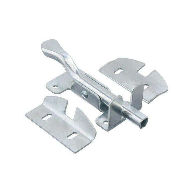 ACE® 01-3420-060 Gate Latch, 4-3/4 in W, 10.52 in H, Zinc, Zinc