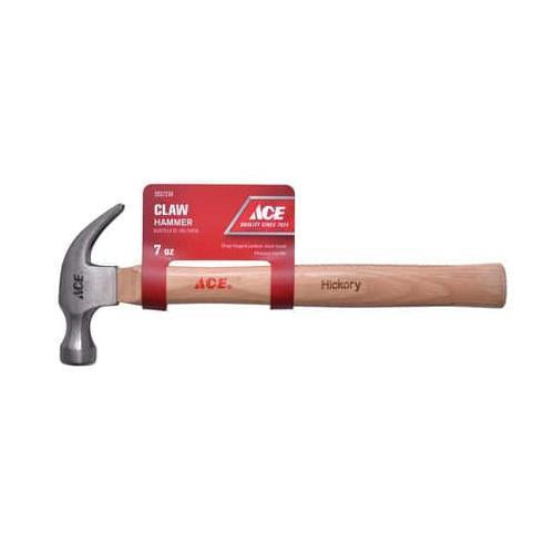 ACE® XMCT1056 Claw Hammer, 7 oz Head, High Carbon Steel Head