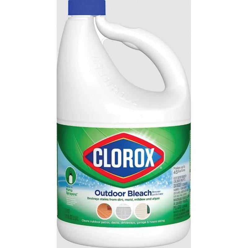 CLOROX® ProResults Series 32437 Outdoor Bleach, 121 oz, Liquid
