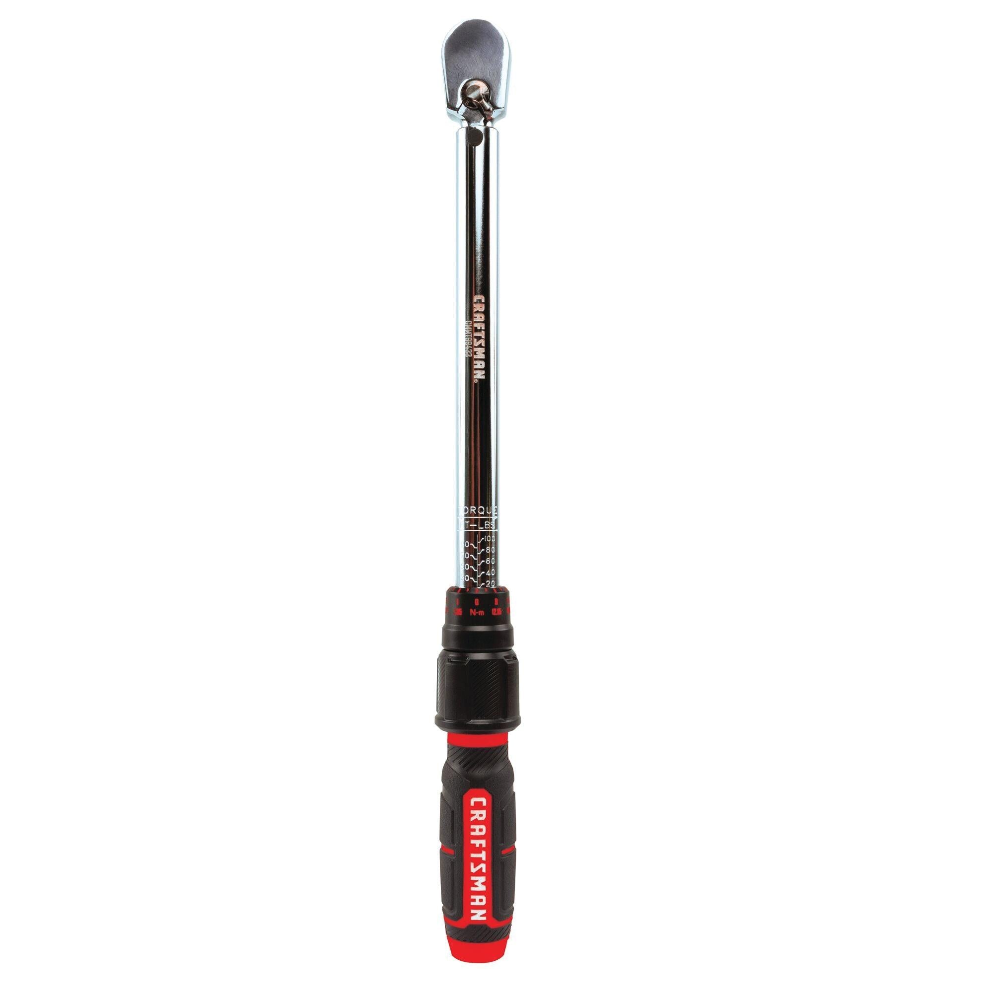 調理器具 mabutinaman2QT Craftsman® CMMT99433 Micrometer Torque Wrench, 3/8 in Drive, 19 in