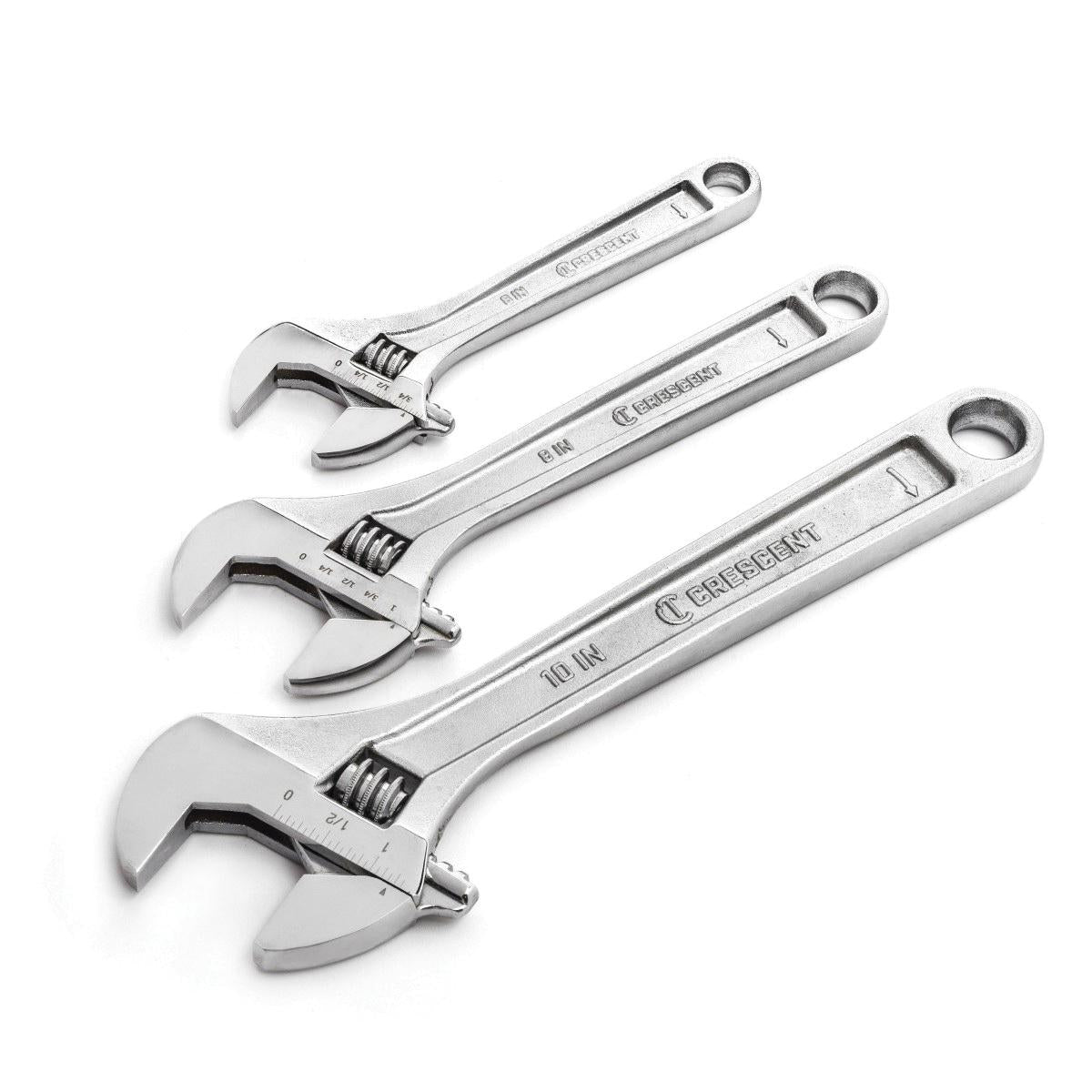 CRESCENT® AC3PC Adjustable Wrench Set, System of Measurement
