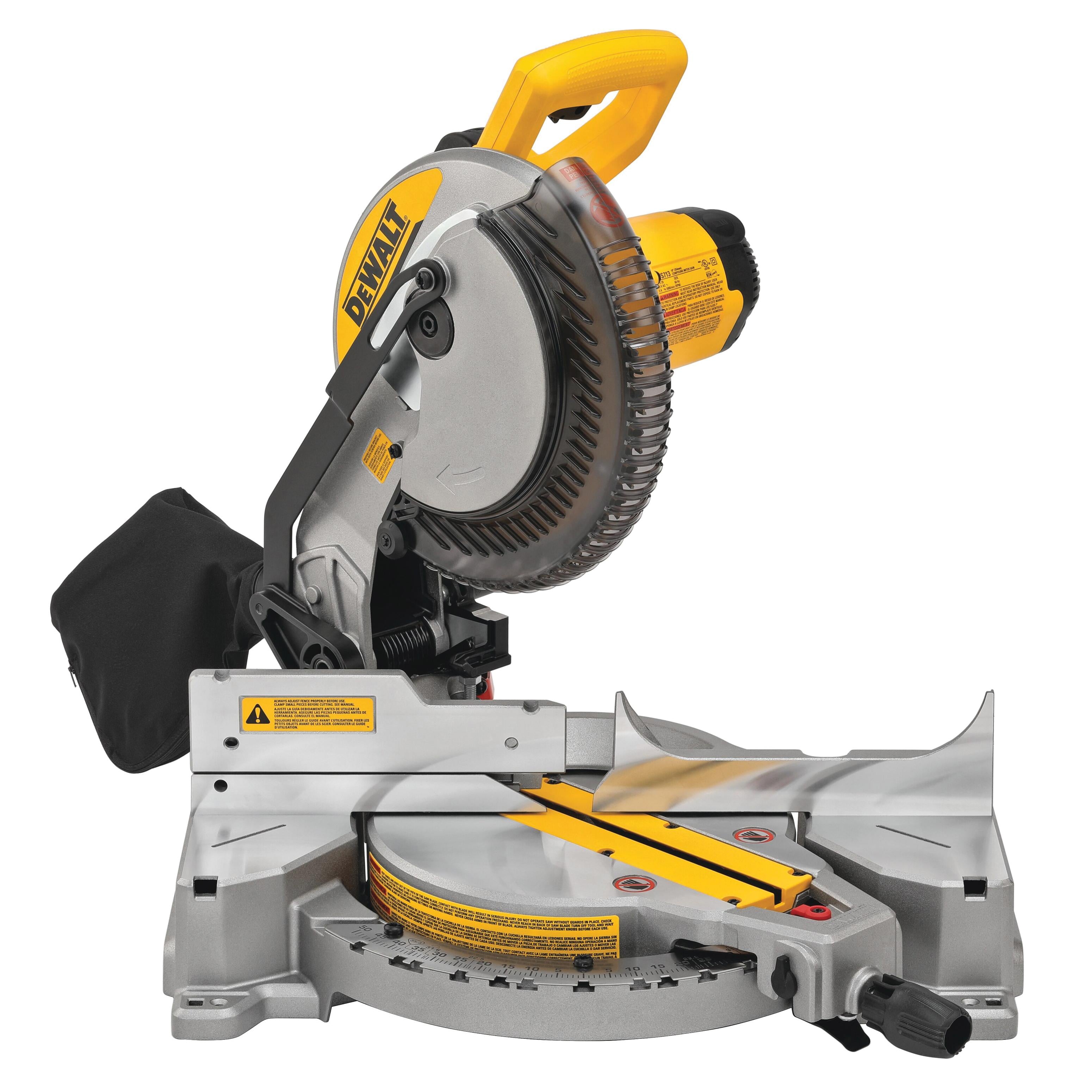 DeWALT® DWS713 Compound Miter Saw, Tool/Kit: Tool, 10 in Dia Blade