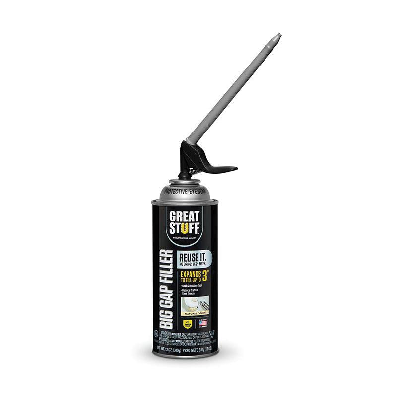 GREAT STUFF™ 157906 Big Gap Foam Sealant, Cream, 2-4:1 Expansion