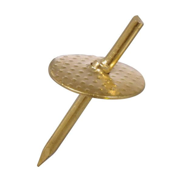 HILLMAN™ 122182 1-Step Hanger, Steel, Brass, 20 lb Weight