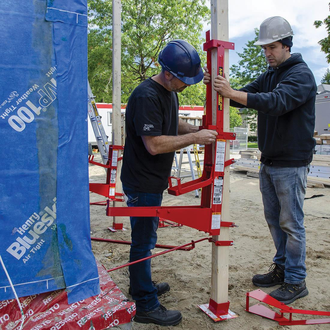 METALTECH® PJ-PJST Pump Jack Scaffolding, 30-1/4 in OAW, 24-3/4 in