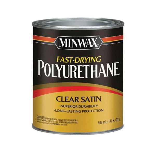 MINWAX® 63005 Fast-Drying Polyurethane Paint, Oil Base, Semi-Gloss
