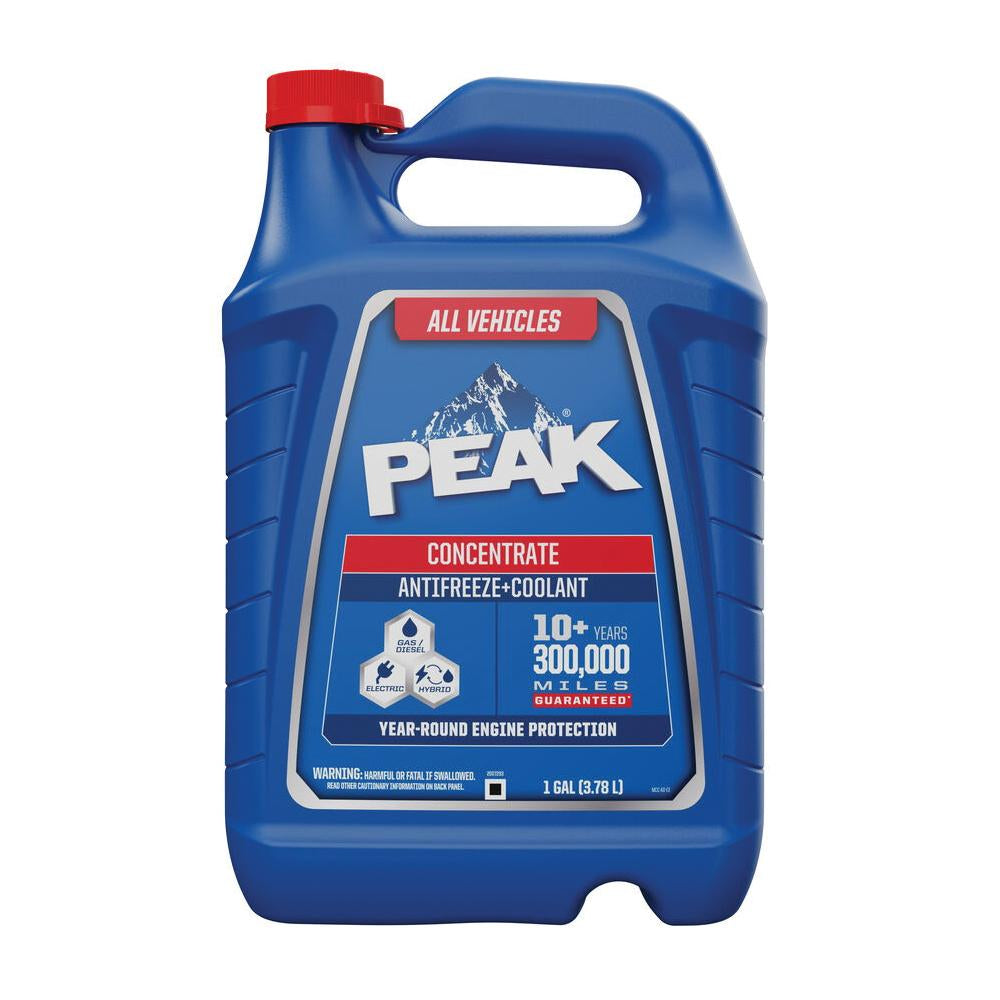 PEAK® PKP0B3 Anti-Freeze and Coolant, 1 gal, Bottle, Yellow
