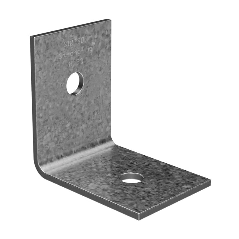 Simpson Strong-Tie® HL33 Heavy L-Shaped Angle – Jackson's Hardware