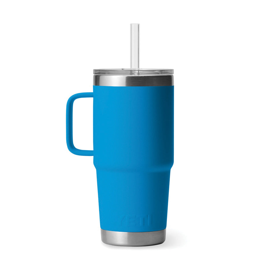 YETI® Rambler® Series 21071502244 Mug, 25 oz Capacity, Straw