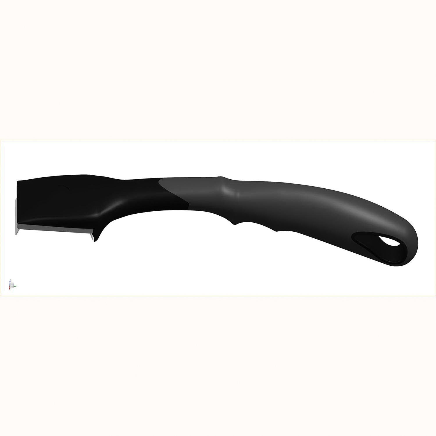 ACE® 60709 4-Edge Paint Scraper, 2-1/2 in W Blade, High Carbon Steel B ...