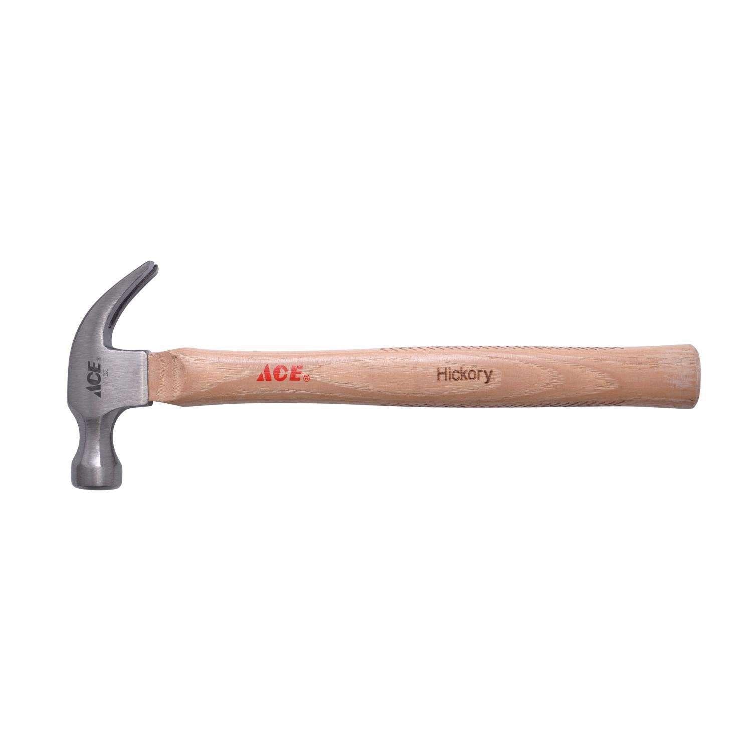 ACE® XMCT1056 Claw Hammer, 7 oz Head, High Carbon Steel Head