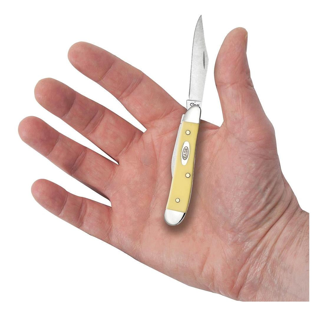 CASE® XX 00030 Peanut Knife, 2 -Blade, Clip Point, Pen Blade, 1.53 in ...