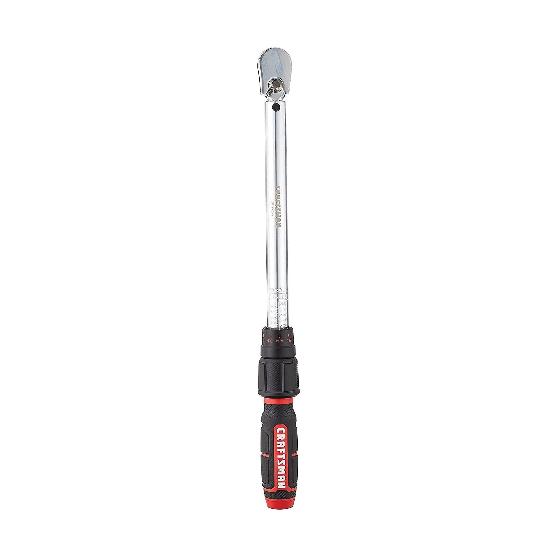 Craftsman® CMMT99433 Micrometer Torque Wrench, 3/8 in Drive, 19 in