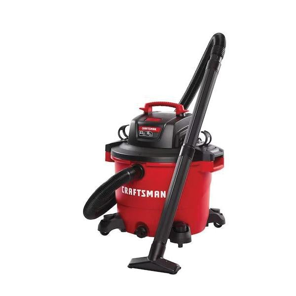 Craftsman® CMXEVBE17595 Heavy-Duty Wet/Dry Vacuum With Attachments