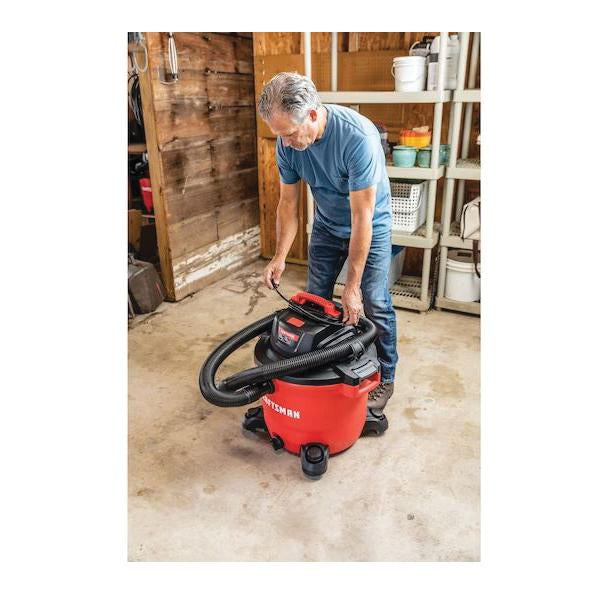 Craftsman® CMXEVBE17595 Heavy-Duty Wet/Dry Vacuum With Attachments