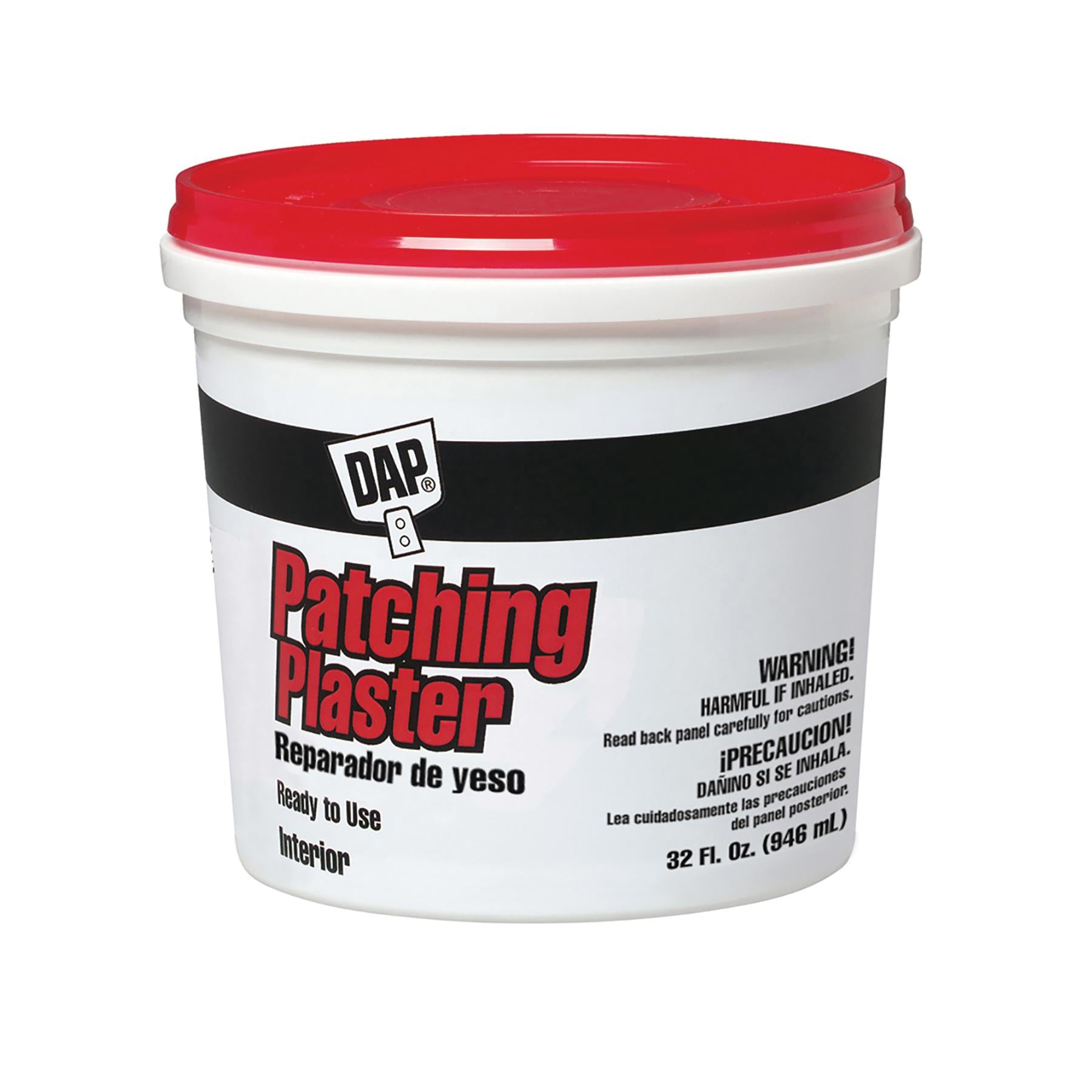 DAP® 52084 Patching Plaster, Paste, White, 32 fl-oz, Bag – Jackson's ...