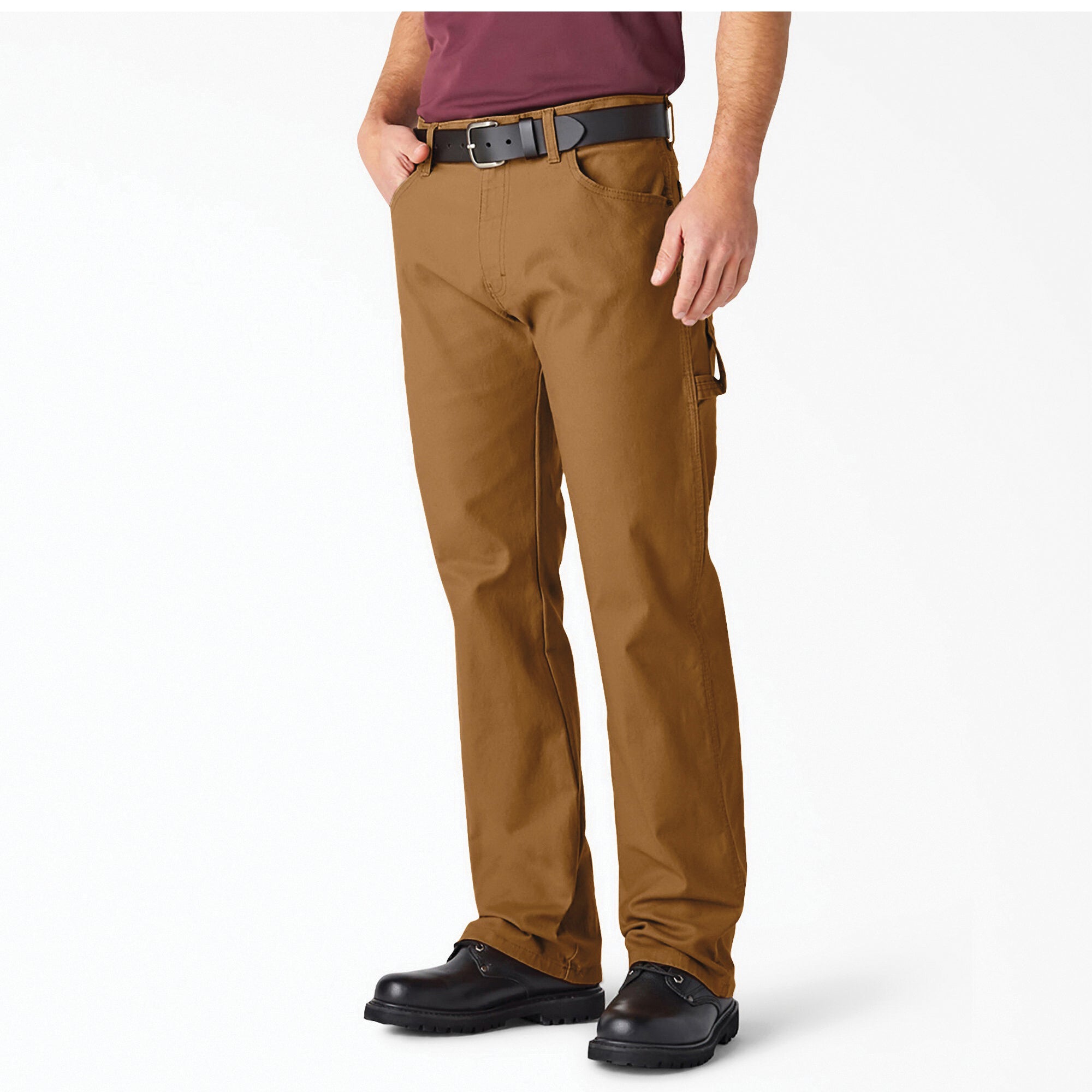 パンツ CARPENTER TROUSERS HEMPxCOTTON DRILL Men's 100% Cotton Classic Fit Work Jeans Hammer Loop