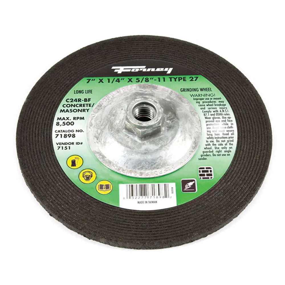 DiamaPro Systems 7" 12 Segment PCD Concrete Grinding Cup Wheel - Non-Threaded, 1/4 Round For Coating Removal - View #9
