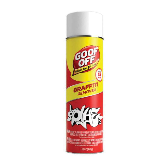 GOOF OFF® FG673 Graffiti Remover, Gas, 16 oz – Jackson's Hardware