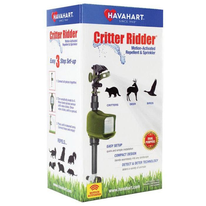 HAVAHART Critter Ridder 5277 Motion-Activated Animal Repellent and Sprinkler