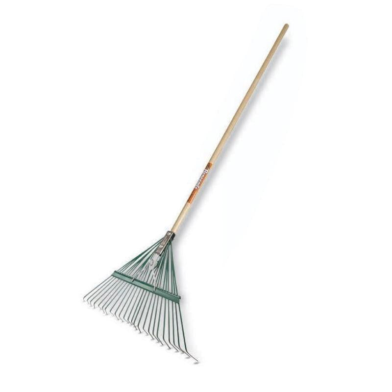 HISCO™ HI2254LR-W Deluxe Lawn Rake, 22-Tine, Wood Handle – Jackson's ...