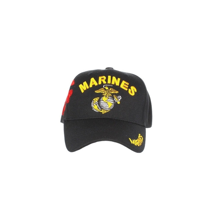 JWM Wholesale 06995 Adjustable US Marine Cap, Unisex, Fully