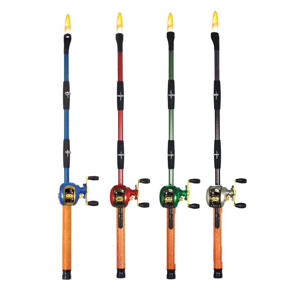bopis fishing pole John Gibson Enterprises 21055 Fishing Pole BBQ Lighter, Refillable, Er – Jackson's Hardware