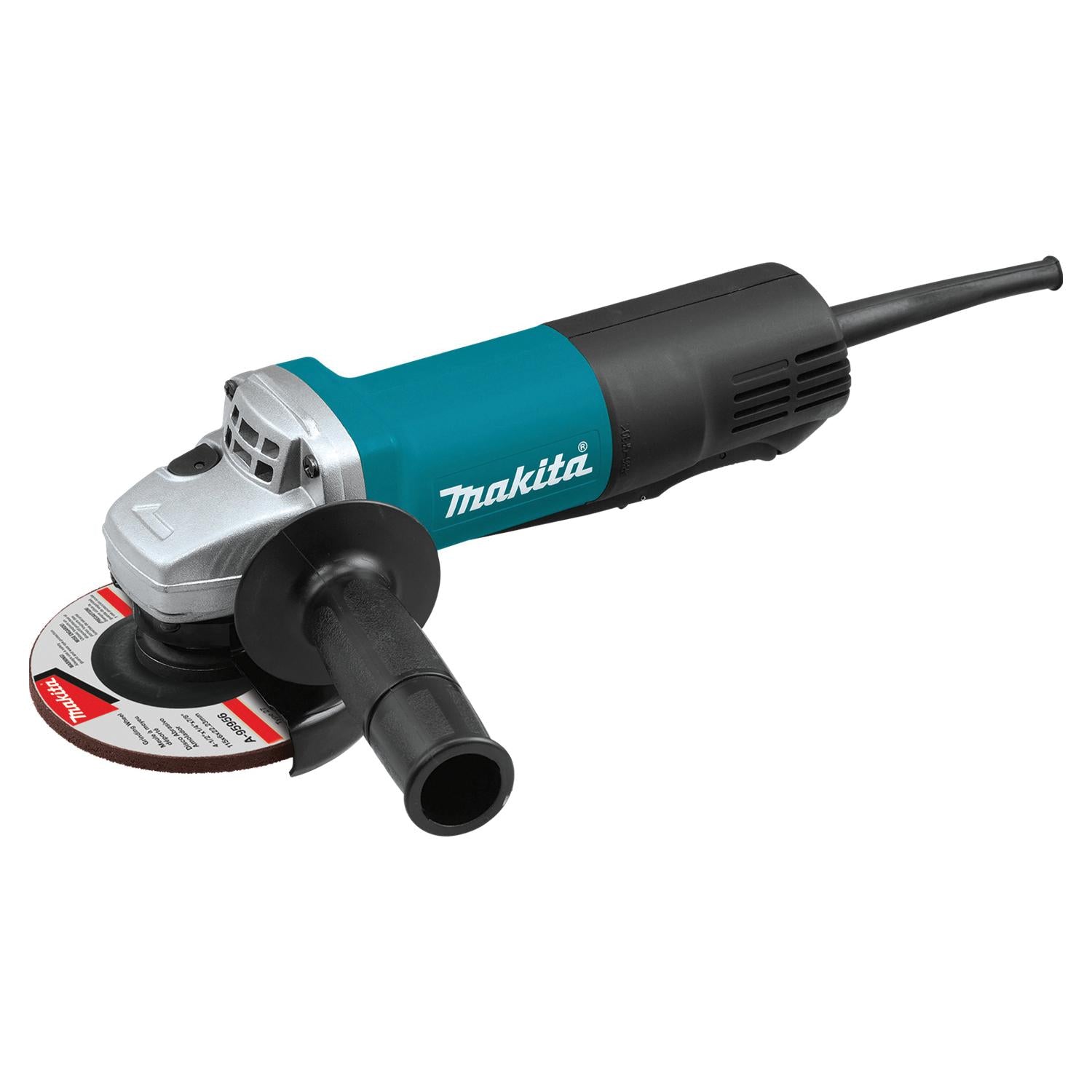 Makita® 9557PBX1 Cut‑Off Angle Grinder, Tool/Kit: Kit, 4-1/2 in