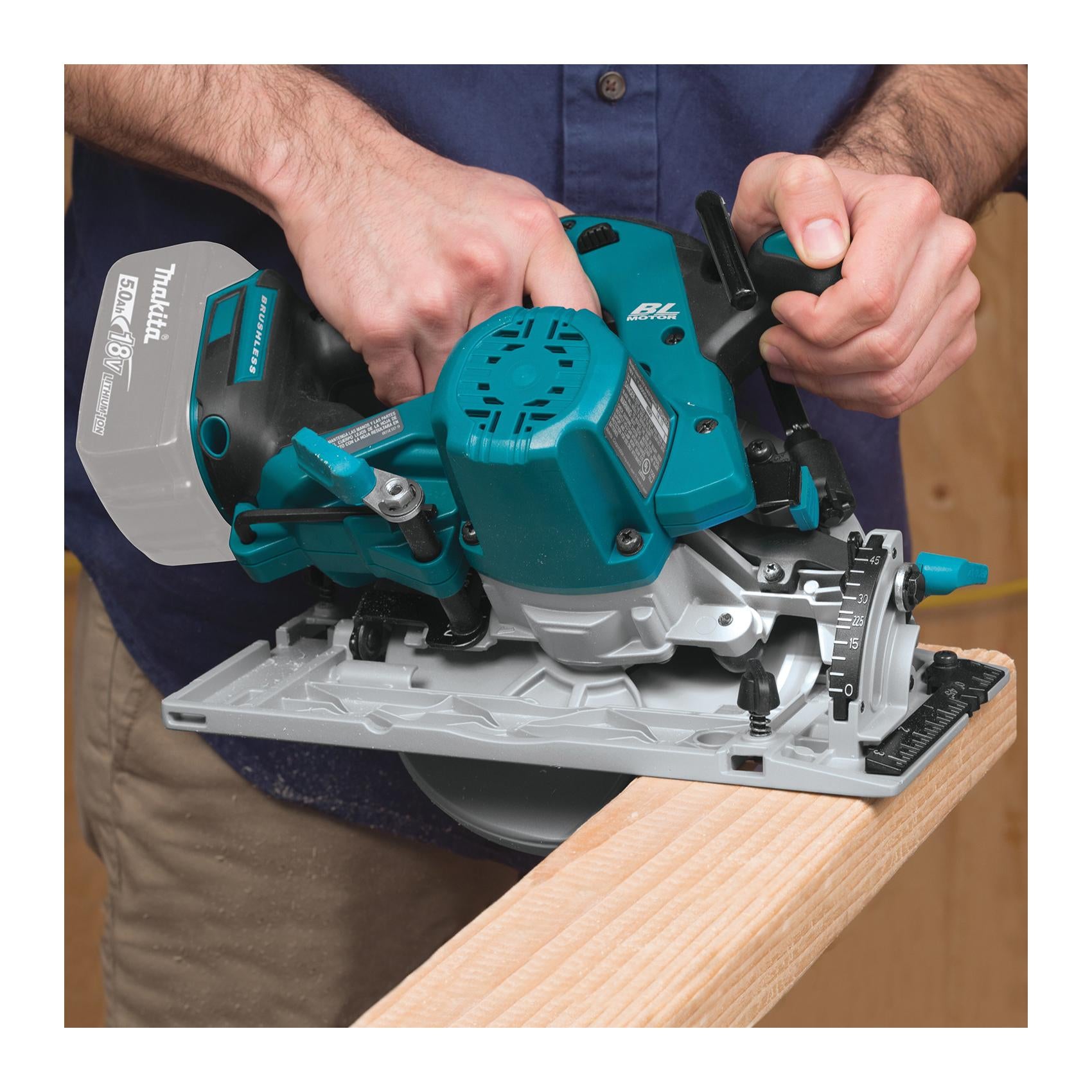 Makita® 18V LXT® XSH03Z Circular Saw, Tool/Kit: Tool, 6-1/2 in Dia