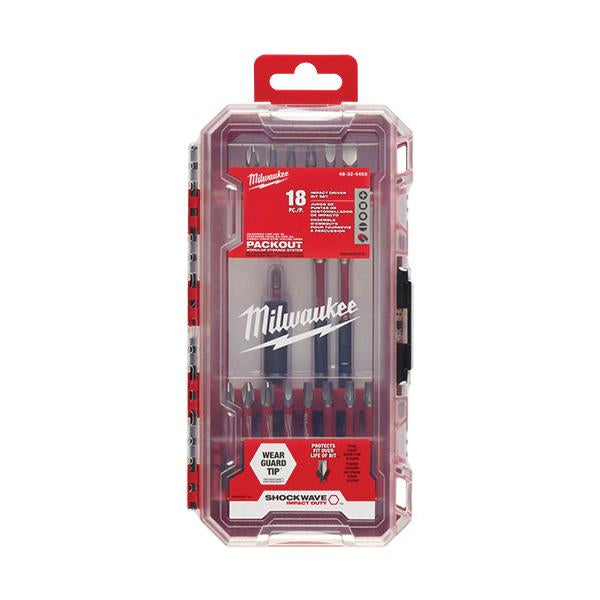 Set 32 Pezzi Bit SHOCKWAVE Milwaukee Per Avvitatori Ad Impulsi - Foto 6