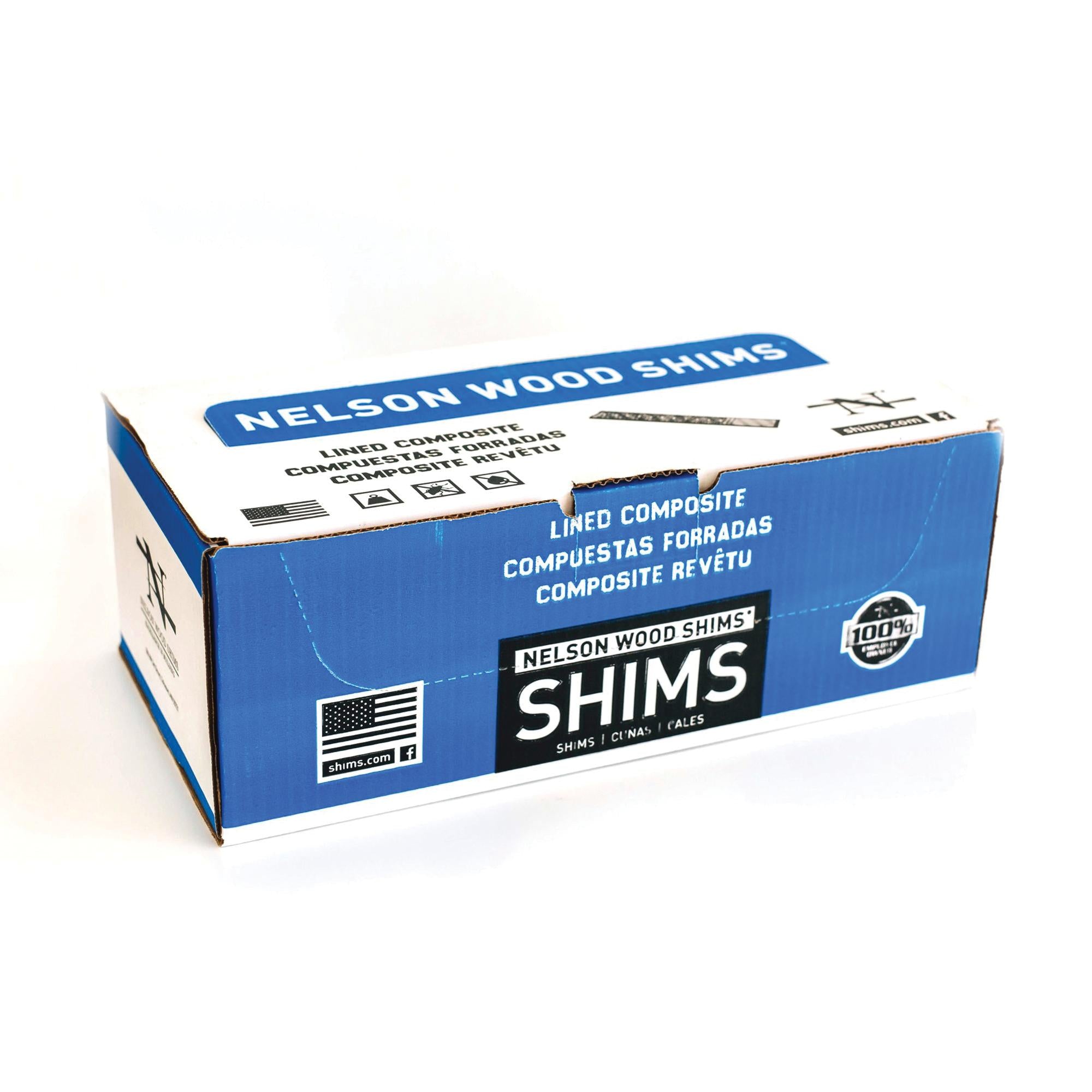 1.3.4.5.7.8.13.14.17。さしみ Nelson Wood Shims WC8/12/32/78LA Shim, 1/4 in Thick, 1-3/8 in W, 7