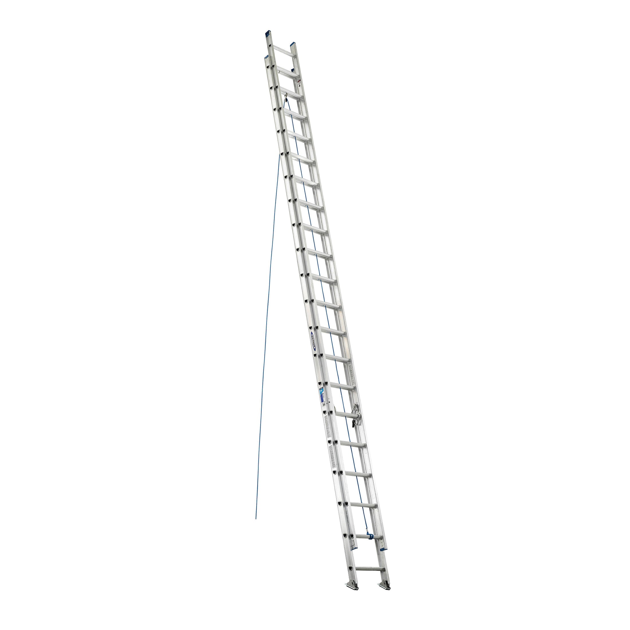 WERNER® D1340-2 Multi-Section D-Rung Extension Ladder, 250 lb Load