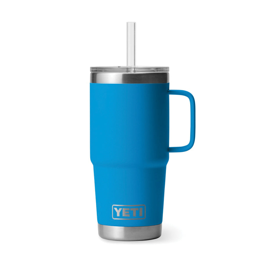 YETI® Rambler® Series 21071502678 Mug, 25 oz Capacity, Straw